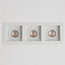 Lighting Collection Inbouwspot Grid 3L - Wit