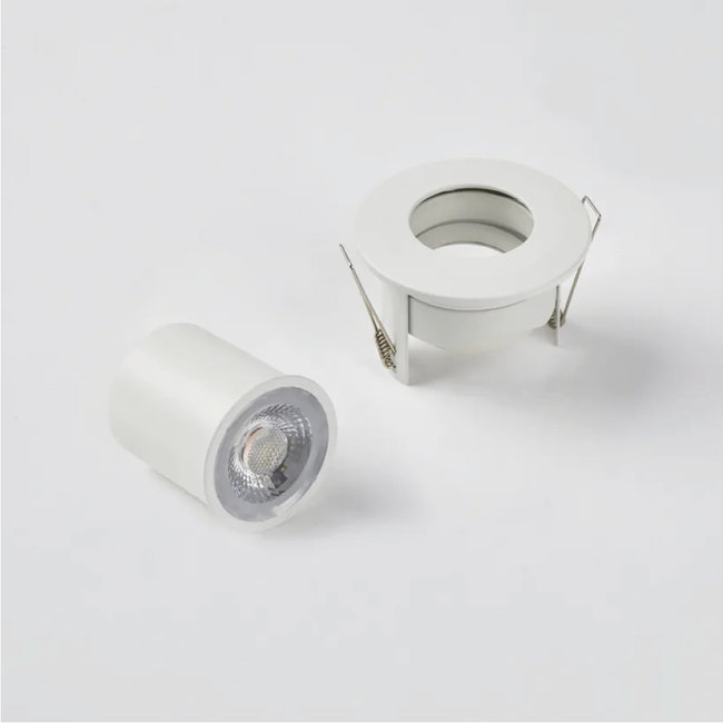 Lighting Collection Inbouwspot Zeus IP65 LED Dim to Warm - Wit