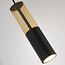 Searchlight Hanglamp Merrygold 1L - Zwart/Amber