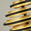 Searchlight Hanglamp Hive - Zwart/Goud