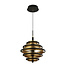 Searchlight Hanglamp Hive - Zwart/Goud