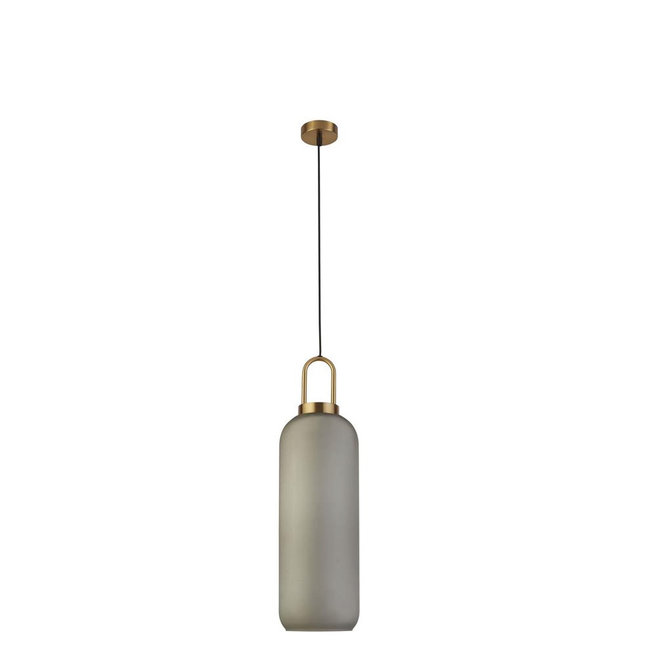 Searchlight Hanglamp Pipette - Goud/Opaal