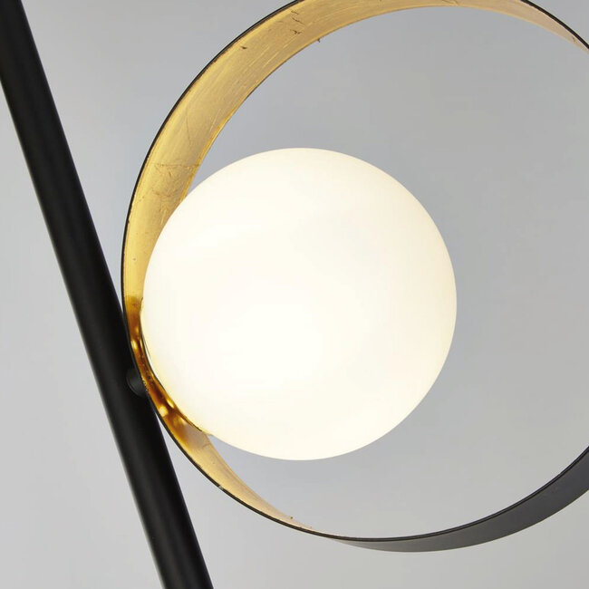 Searchlight Vloerlamp Orbital Zwart/Goud