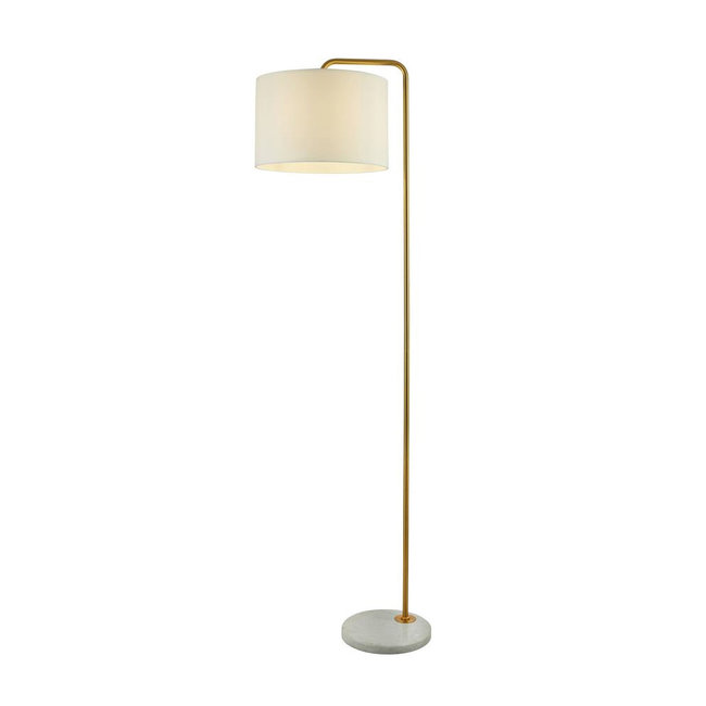 Searchlight Vloerlamp Gallow - Goud/Wit