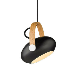 Halo Design Hanglamp DC 18cm Zwart/Hout