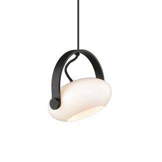 Halo Design Hanglamp DC 18cm - Opaal/Zwart