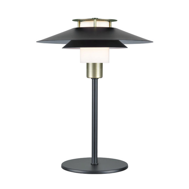 Halo Design Tafellamp Rivoli - Zwart/Messing