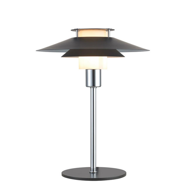 Halo Design Tafellamp Rivoli - Zwart/Chroom