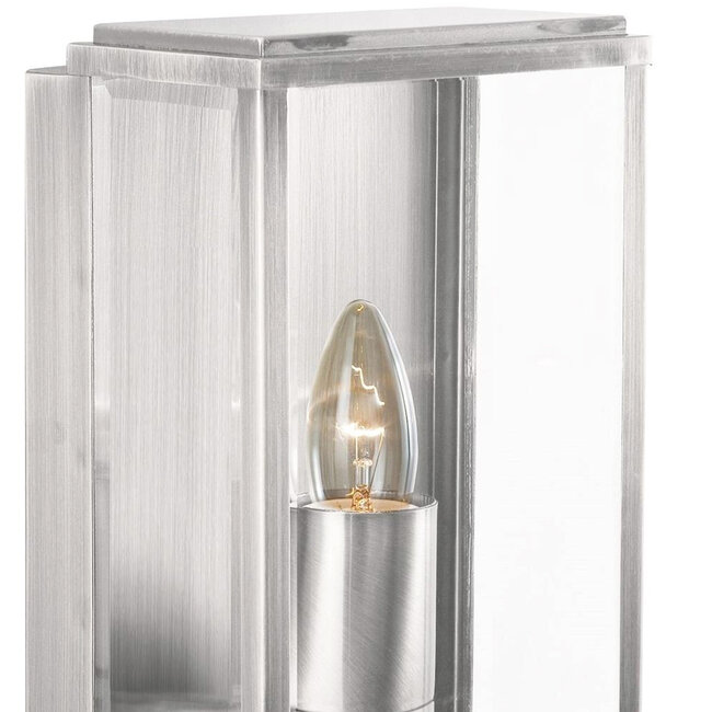 Searchlight Wandlamp Box - Zilver