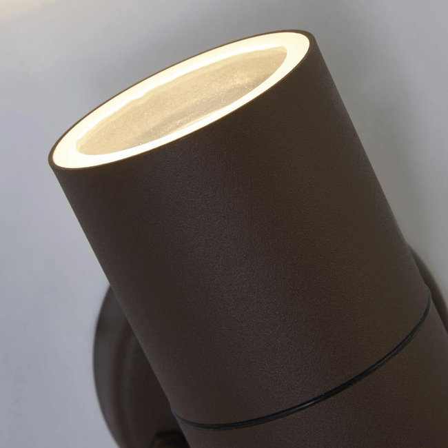 Searchlight Wandlamp Metro 2 - Roestbruin