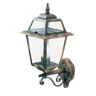 Searchlight Wandlamp New Orleans 1521 - Zwart/Brons