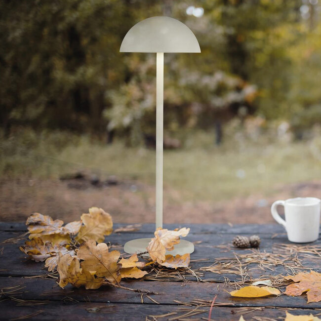 Searchlight Buitenlamp Portabello Oplaadbaar - Wit