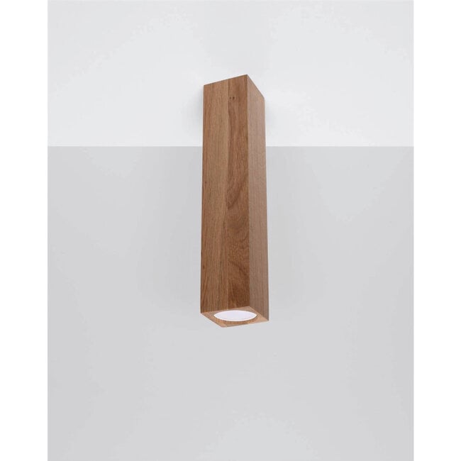 Sollux Plafondlamp Keke 30cm - Hout