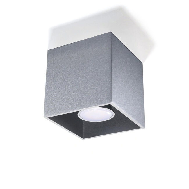 Sollux Plafondlamp Quad 1L - Grijs