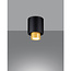 Sollux Plafondlamp Nesi - Zwart/Goud
