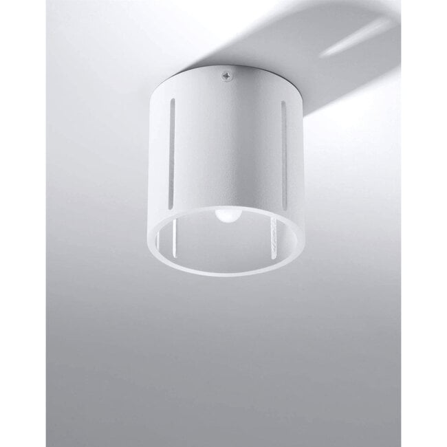 Sollux Plafondlamp Inez 1L - Wit