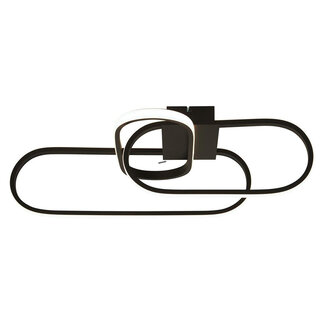 Searchlight Plafondlamp Clip - Zwart