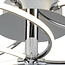 Searchlight Plafondlamp Bardot - Mat Staal