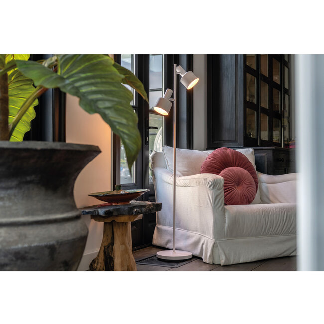 Artdelight Vloerlamp Twinkle - Wit
