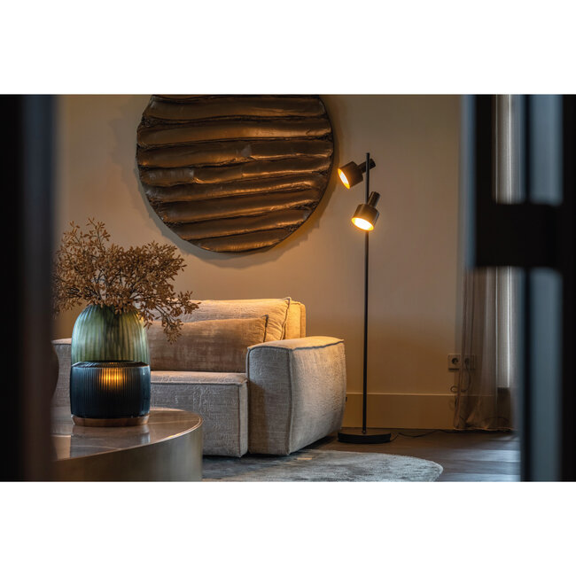Artdelight Vloerlamp Twinkle - Zwart