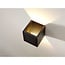 Artdelight  Wandlamp Cube 3K - Zwart