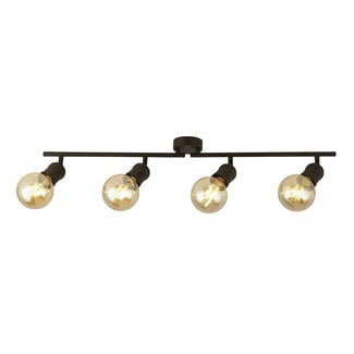 Searchlight Plafondlamp Dance 4L - Zwart