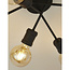 Searchlight Plafondlamp Dance 6L - Zwart