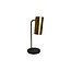 HSM Collection Tafellamp Cylinder - Zwart/Goud