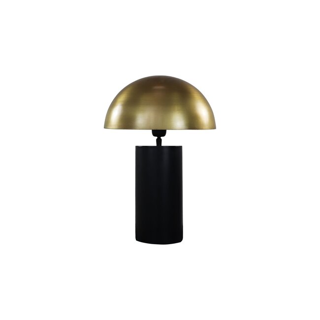 HSM Collection Tafellamp Gold Ø30cm - Zwart/Goud