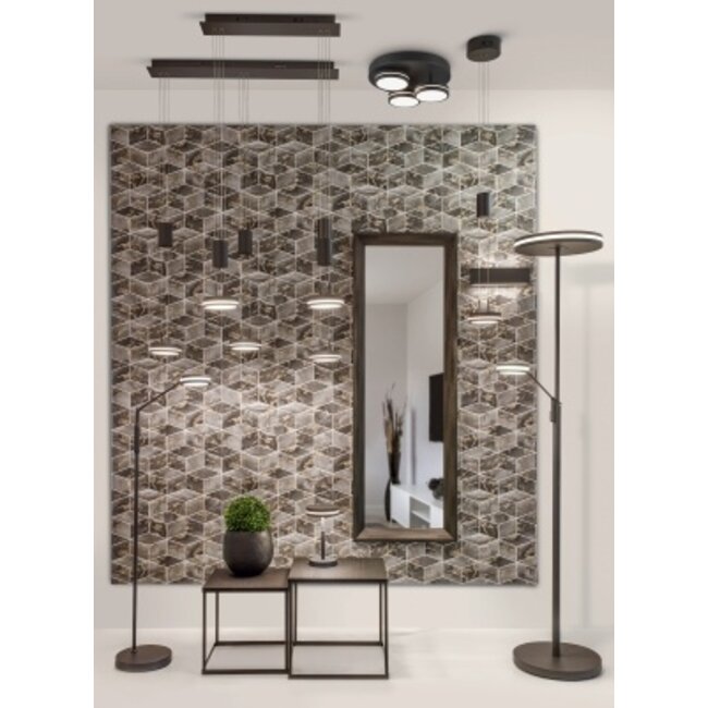 Trio Leuchten Tafellamp Franklin - Antraciet