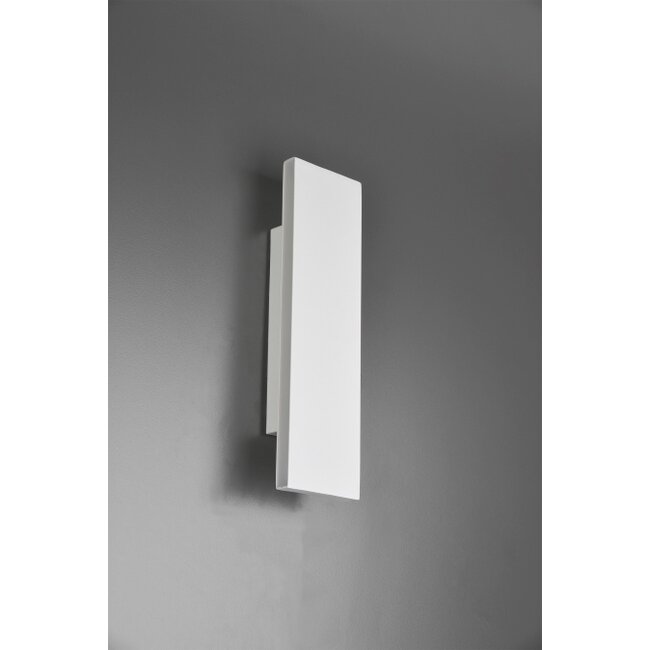 Trio Leuchten Wandlamp Concha 28cm - Mat Wit