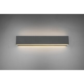 Trio Leuchten Wandlamp Concha 47cm - Mat Zwart