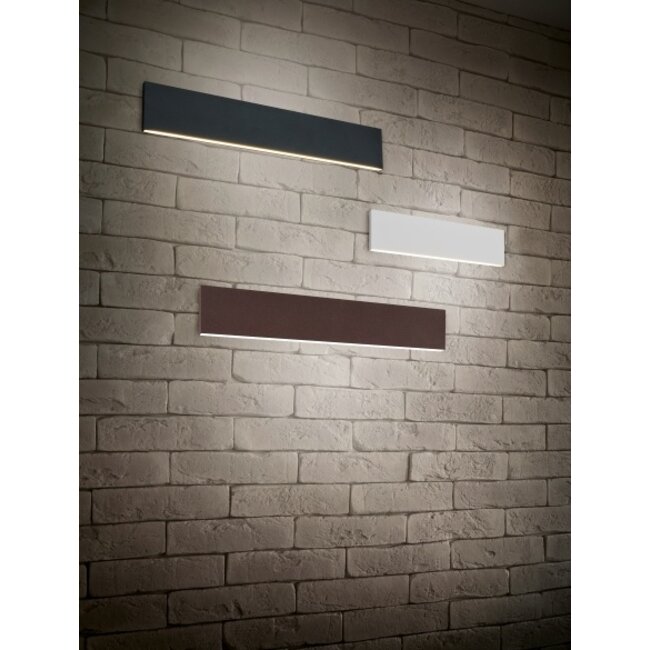 Trio Leuchten Wandlamp Concha 47cm - Mat Zwart