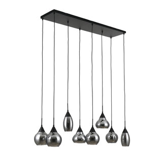 Mooie Hanglamp Curtis 8L - Smoke