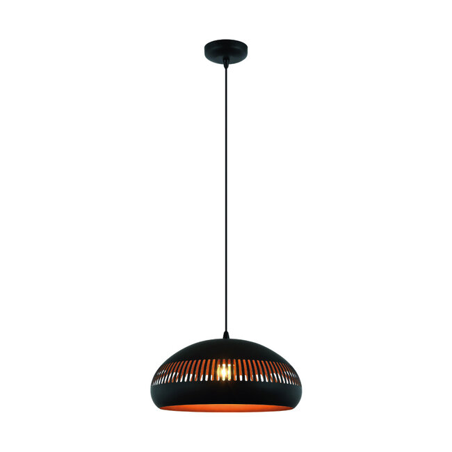 Mooie Hanglamp Lenny 1L - Zwart