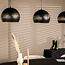 Mooie Hanglamp Dinand 3L - Zwart