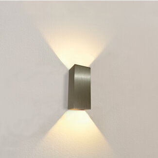 Artdelight Wandlamp Dante 2 XL - Gun Metal