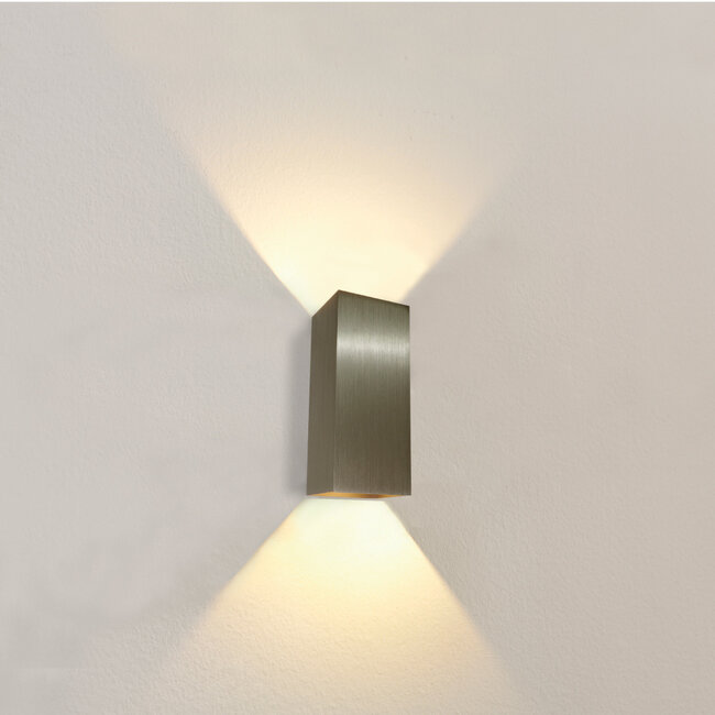 Artdelight Wandlamp Dante 2 XL - Gun Metal