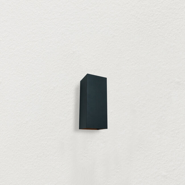 Artdelight Wandlamp Dante 2 XL - Zwart/Goud