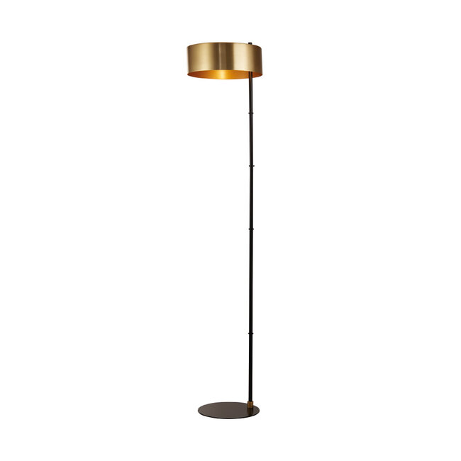 Searchlight Vloerlamp Knox - Zwart/Goud