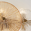 Searchlight Plafondlamp Wagon Wheel 5L - Brons/Amber