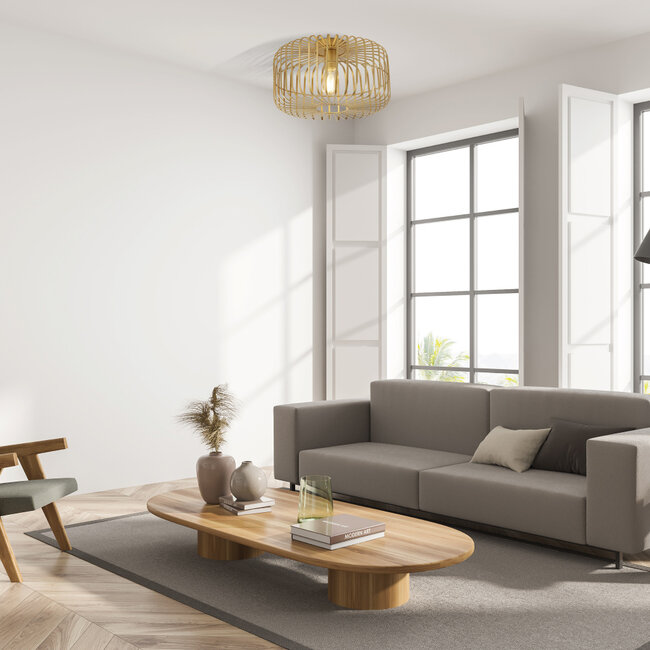 Searchlight Plafondlamp Crib - Goud