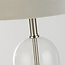 Searchlight Tafellamp Oxford - Zilver/Licht Grijs