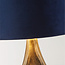 Searchlight Tafellamp Bucklow - Brons/Donker Blauw