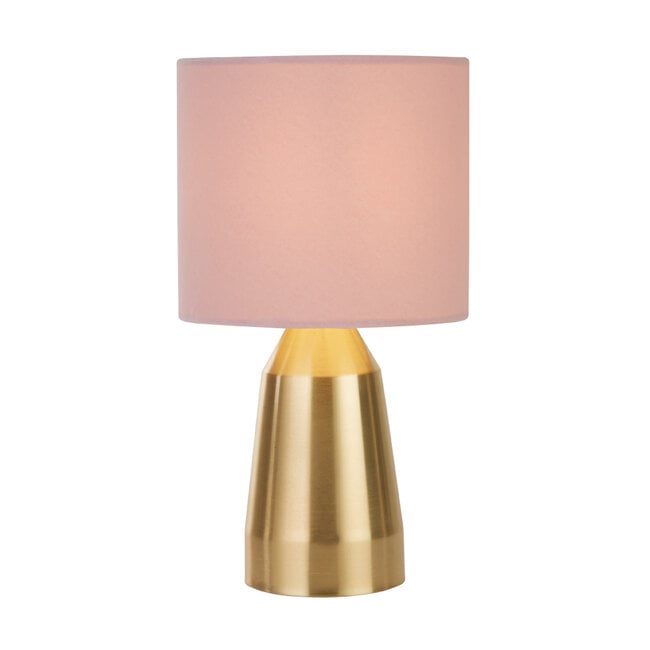 Searchlight Tafellamp Hollis - Goud/Roze