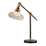 Searchlight Tafellamp Berwick - Zwart/Brons