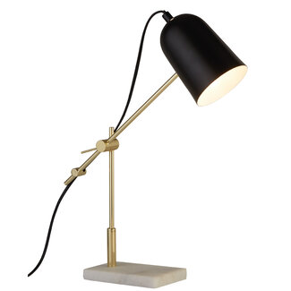 Searchlight Tafellamp Oddysy - Zwart/Goud