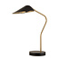 Searchlight Tafellamp Swan- Zwart/Goud