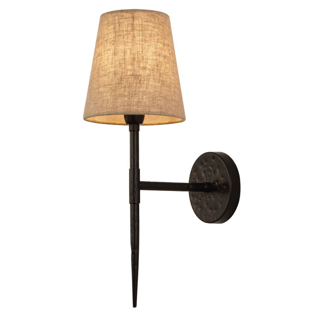 Searchlight Wandlamp Gothic - Zwart