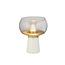 Searchlight Tafellamp Goblet - Wit/Brons/Smoke